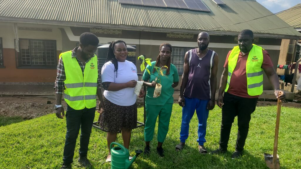 Greening Communities Through Tree Planting and Environmental Stewardship Sekiwunga Health Center III2 1024x576