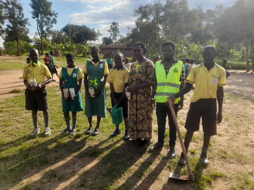 Greening Communities Through Tree Planting and Environmental Stewardship St. Charles Lwanga