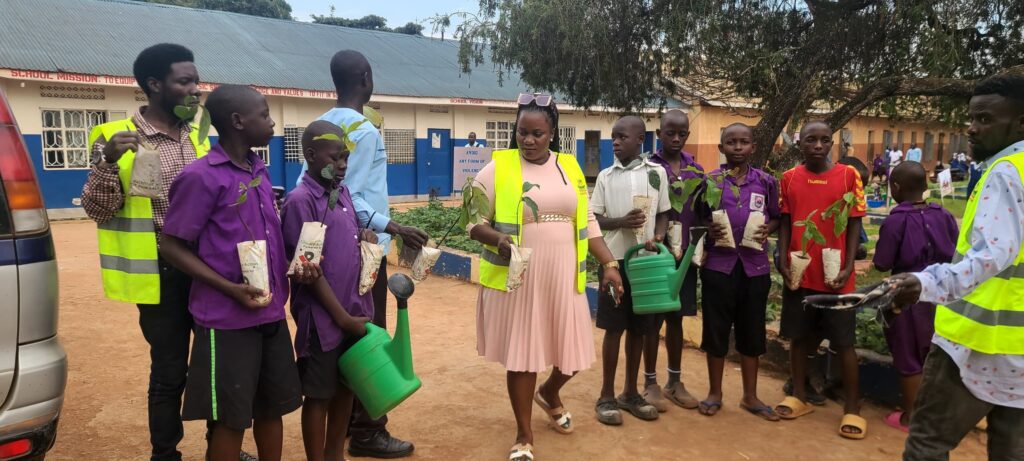 Greening Communities Through Tree Planting and Environmental Stewardship St. John Bosco Primary School 1 1024x461